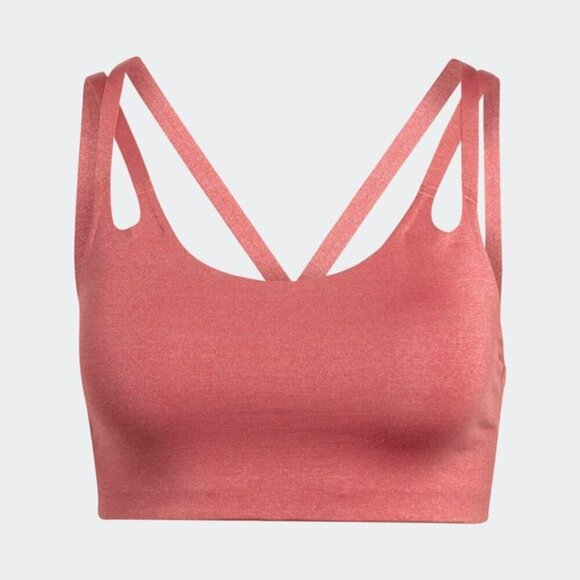 NWT ADIDAS Yoga Luxe Studio Light- Support Fire Bra Sz 2XL C Cup - Picture 3 of 9